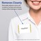 Avery Printable Rectangle Adhesive Name Tags, Gold Dots Edge Design, 2-1/3" x 3-3/8", Matte White Removable Name Tags, Laser/Inkjet, 80 Total, Great for Name Badges